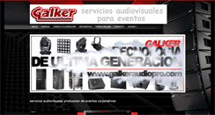 Desktop Screenshot of galker.es